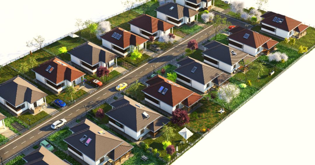 Vile in ansamblul rezidențial <b>Magnolia Village Păulești